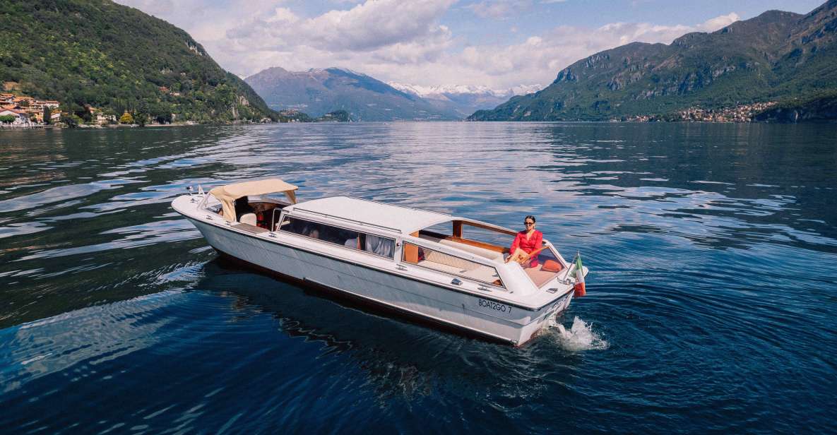 Lake Como Private Boat Tour - Pickup and Drop-off Locations
