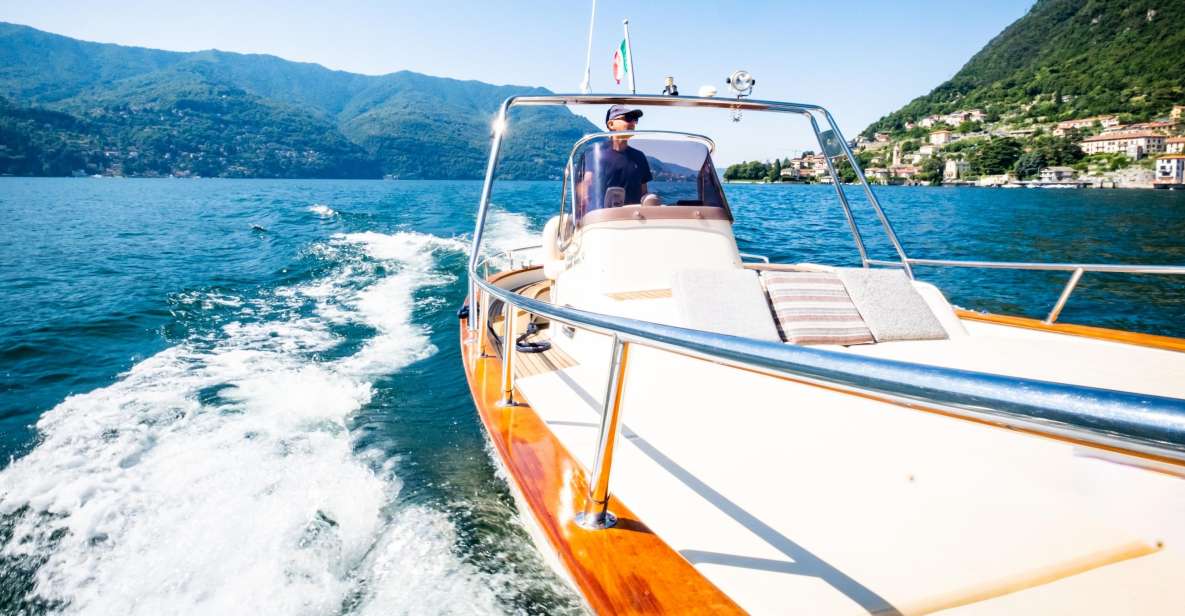 Lake Como: SpeedBoat Private Tour Comacina Island - Language Options and Group Experience