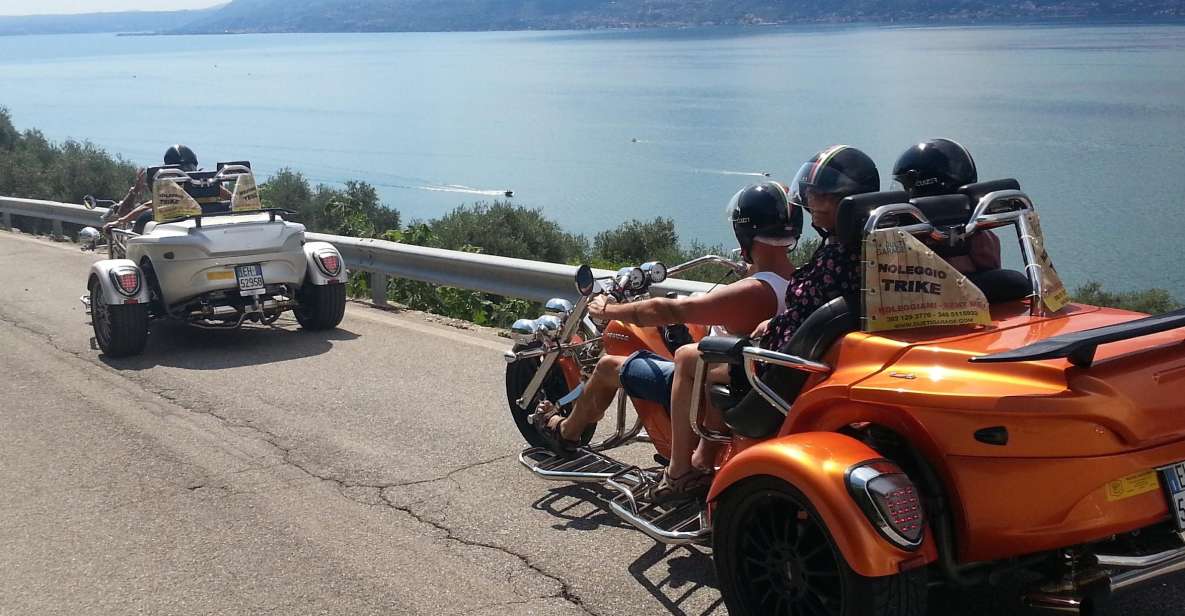 Lake Garda: 2-Hour Guided Trike or Ryker Tour - Modern Trike or Ryker Vehicles