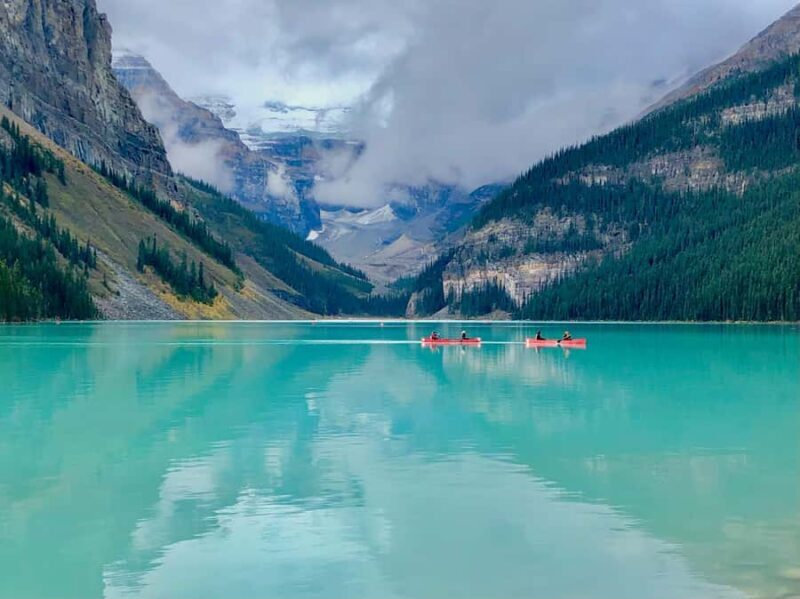 Lake Louise, Johnston Canyon Bow Falls Surprise Corner Tour - Key Points