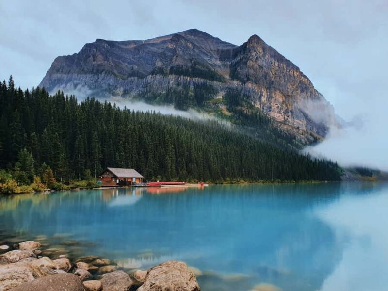 Lake Louise: Moraine & Louise Lake Half-Day Highlights Tour - Key Points