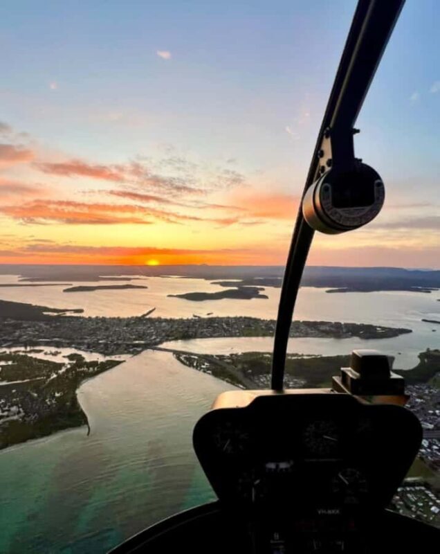 Lake Macquarie: 30-Minute Lap of the Lake Helicopter Flight - An Overview of the Helicopter Experience