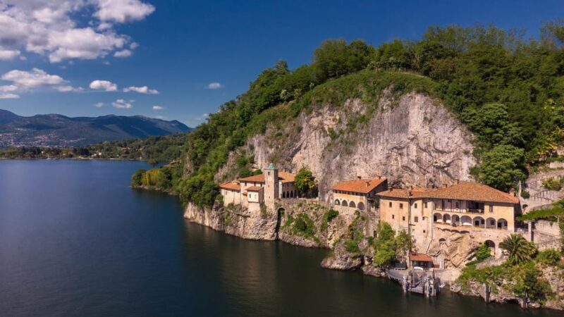 Lake Maggiore: Santa Caterina del Sasso Hermitage Ticket - The Artistic and Historic Highlights