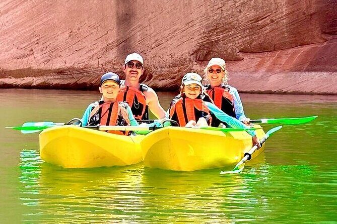 Lake Powell Kayak and Water Antelope Canyon Hike Guided Tour - Key Points
