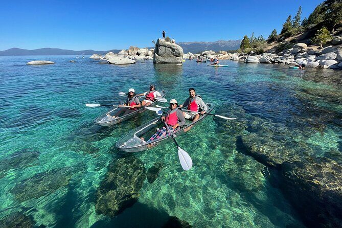 Lake Tahoe Clear Kayak Adventure at Sand Harbor - Key Points