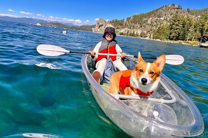 Lake Tahoe Clear Kayak Adventure at Stateline Nevada - Key Points