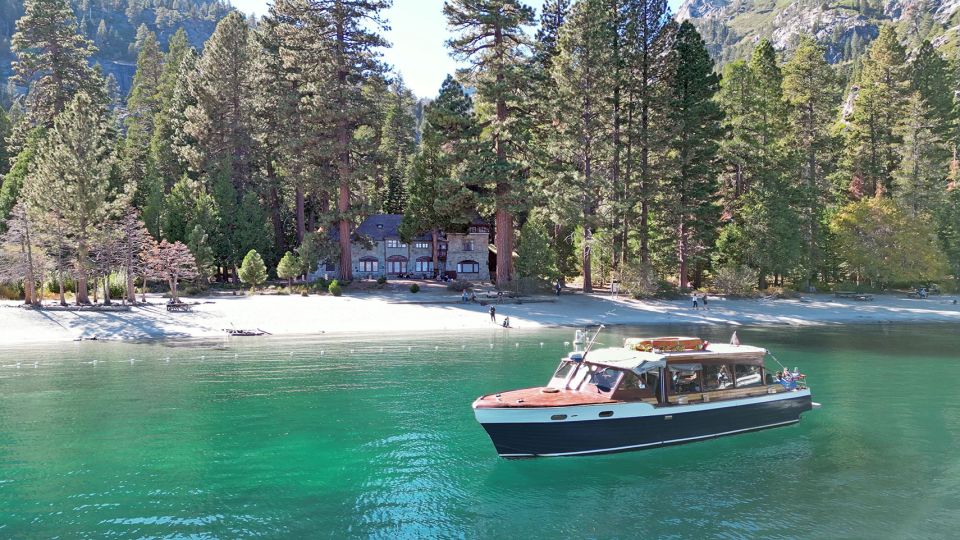 Lake Tahoe: Emerald Bay Wine-Tasting Boat Tour - Vikingsholm Photo Stop
