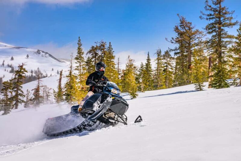 Lake Tahoe: Summit Snowmobile Tour with Scenic Views - Key Points