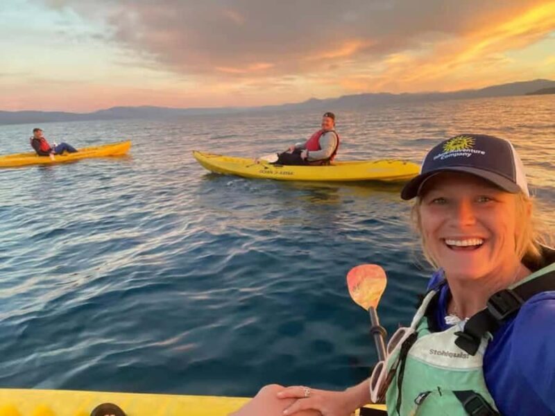 Lake Tahoe Sunset Kayak Tour - Key Points