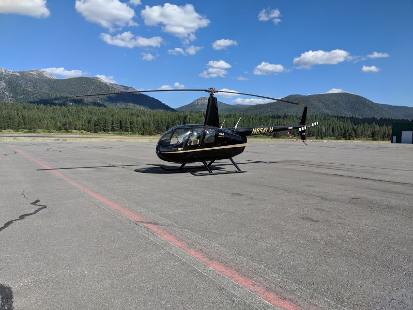 Lake Tahoe: Zephyr Cove Helicopter Flight - Language and Cancellation Policy