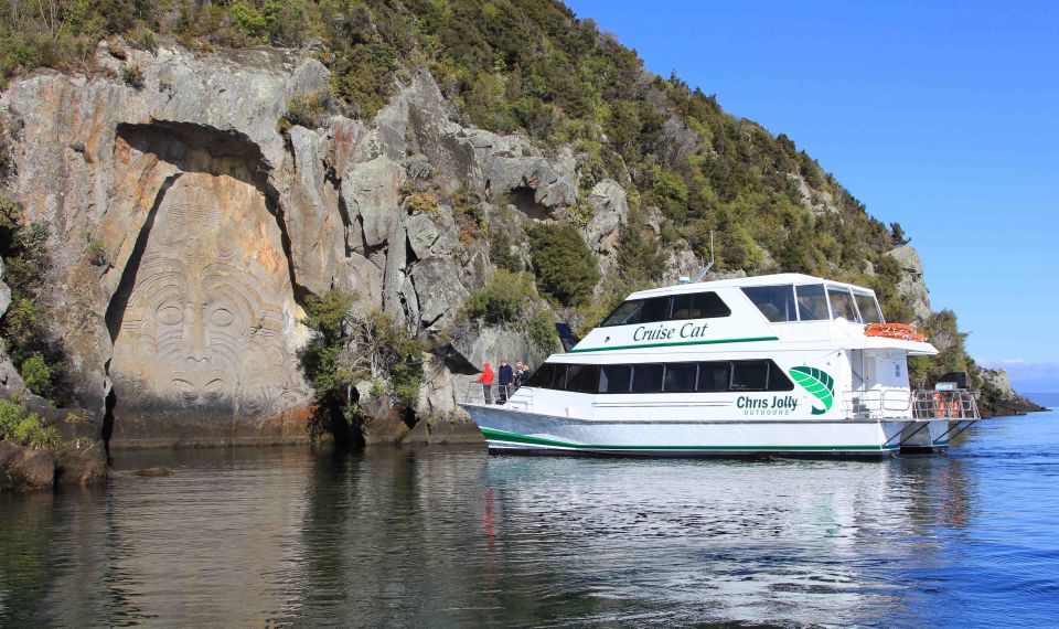 Lake Taupo: Maori Rock Carvings 10.30 AM 1.5-Hour Cruise - Inclusions Provided