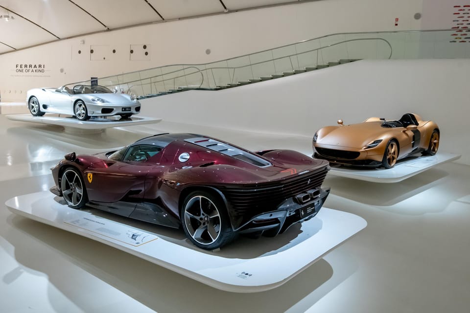 Lamborghini & E. Ferrari Museum Entry Tickets - Ask Away