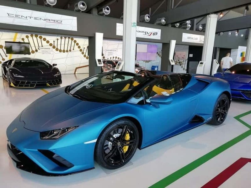Lamborghini Museum Entrance and Professional Simulator - FAQ