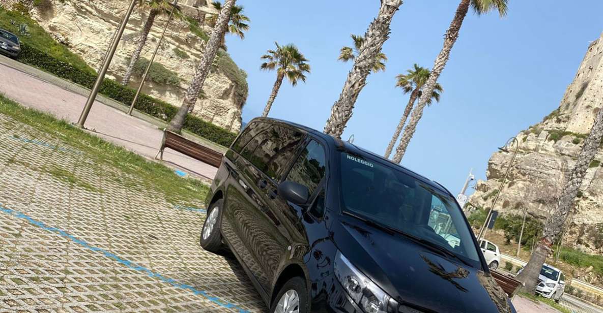 Lamezia Terme Airport Transfer to Capo Vaticano & Ricadi - Inclusions in the Transfer