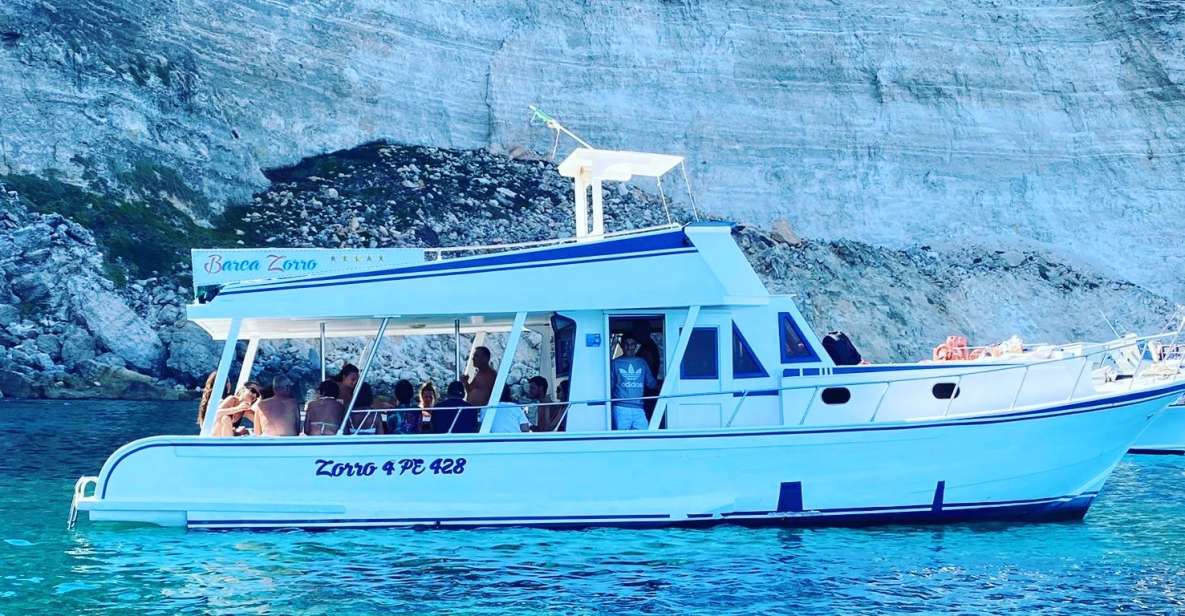 Lampedusa: Boat Cruise With Swimming Stops and Italian Lunch - Key Points