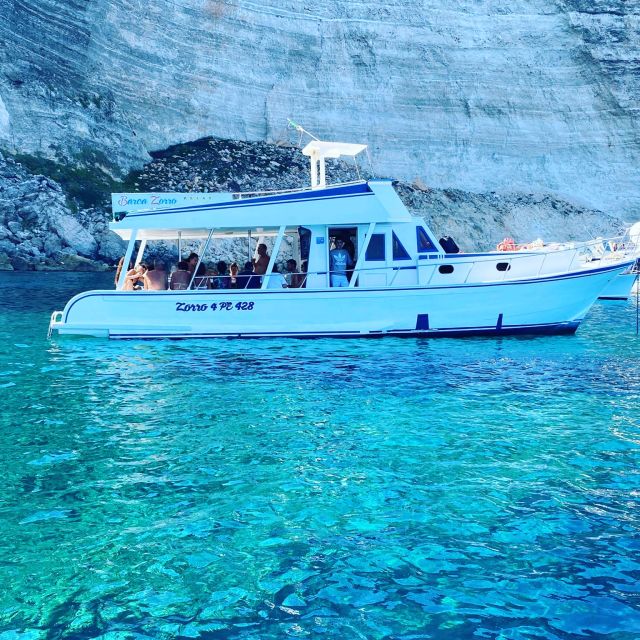 Lampedusa: Boat Cruise With Swimming Stops and Italian Lunch - Unique Swimming Stops