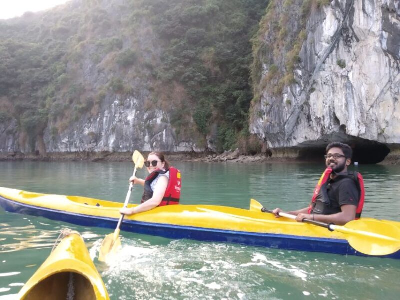 Lan Ha Bay Full-Day Trip Swimming Kayaking In Tranquil Beach - Included Activities