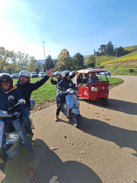 LANGHE : Guided Vespa Tour in the Barolo Hills - Lunch and Wine Tasting