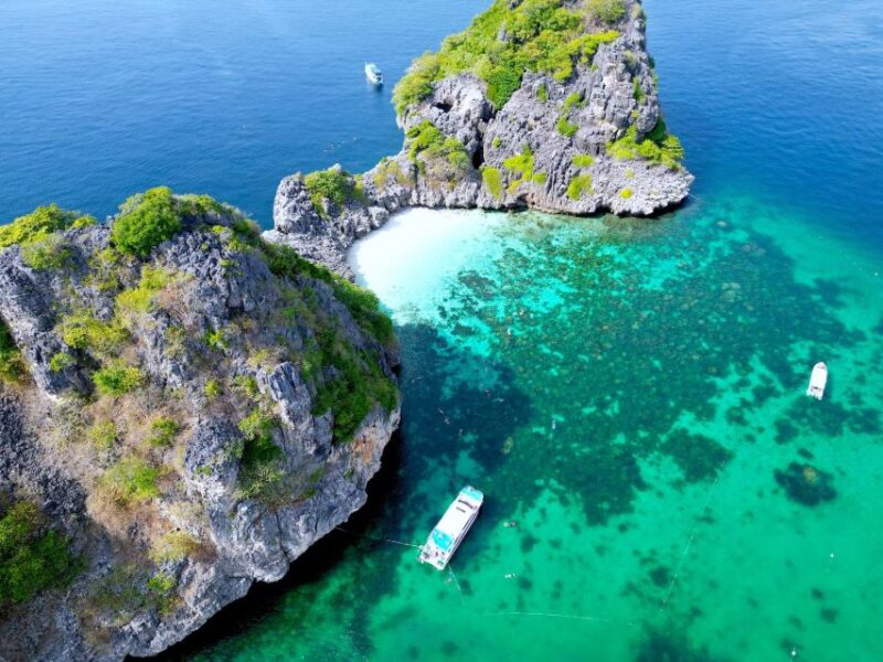 Lanta: Koh Rok & Koh Haa Snorkel & Beach Tour by Speedboat - Itinerary