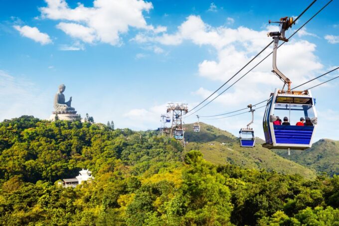 Lantau Island: Boat and NP360 Cable Car or Tai O Day Pass - Getting to Lantau Island