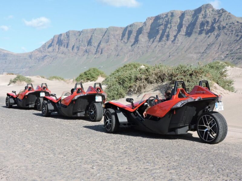 Lanzarote: 3-Hour Guided 3-Wheeled Roadster Tour - Highlights of the Tour