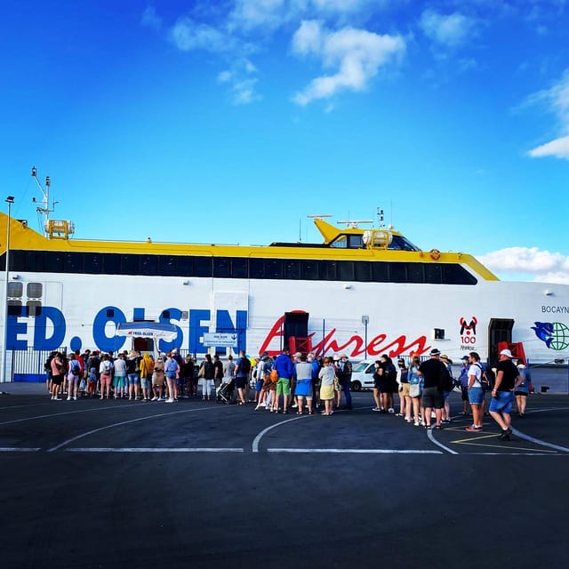 Lanzarote Shopping From Caleta De Fuste (Fuerteventura) - Key Points