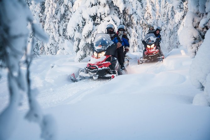 Lappish Lunch Break -Snowmobiling, Ice Fishing and Tasty Food - Meeting and Pickup Details