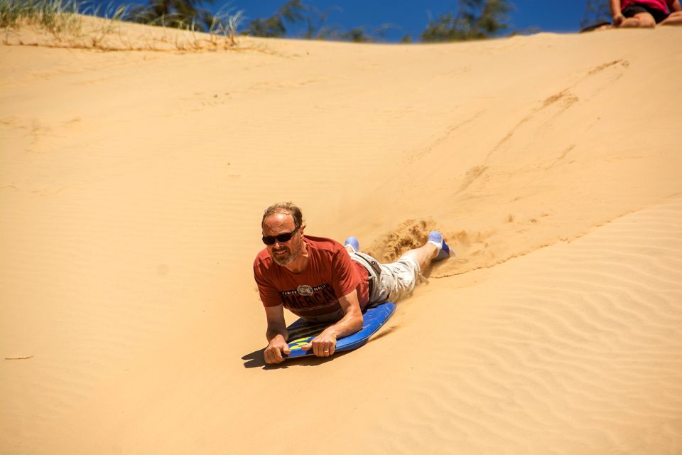 LARC! Paradise Tour: Beach, Lunch and Sandboarding - Frequently Asked Questions