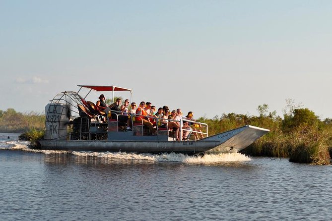 Large Airboat Ride With Transportation From New Orleans - Whats Included