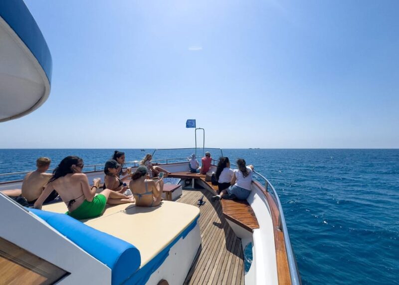 Larnaca: Glass-Bottom Boat Cruise With Fishing and BBQ Lunch - Refreshing Swim Stops