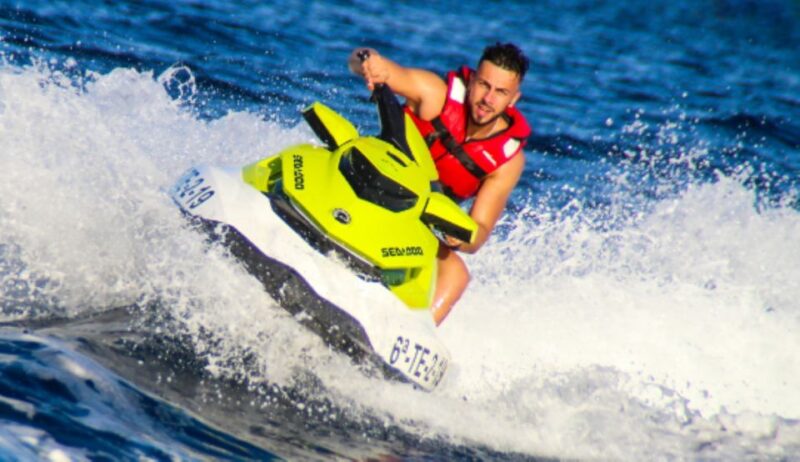 Las Galletas, Tenerife: Jet-ski Safari - Preparing for the Safari