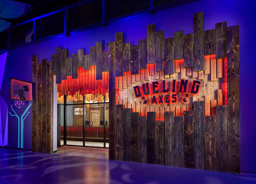 Las Vegas: Axe Throwing Bar at Area 15 - Age Recommendations and Restrictions