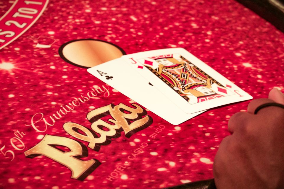 Las Vegas Casino: Gambling Class at the Plaza Hotel & Casino - Inclusions