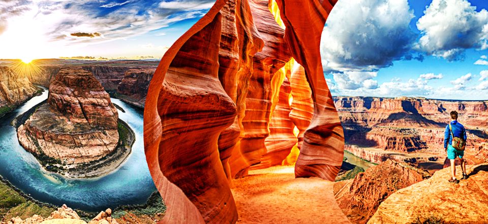 Las Vegas: Grand Canyon, Antelope Canyon, Horseshoe Bend - Itinerary