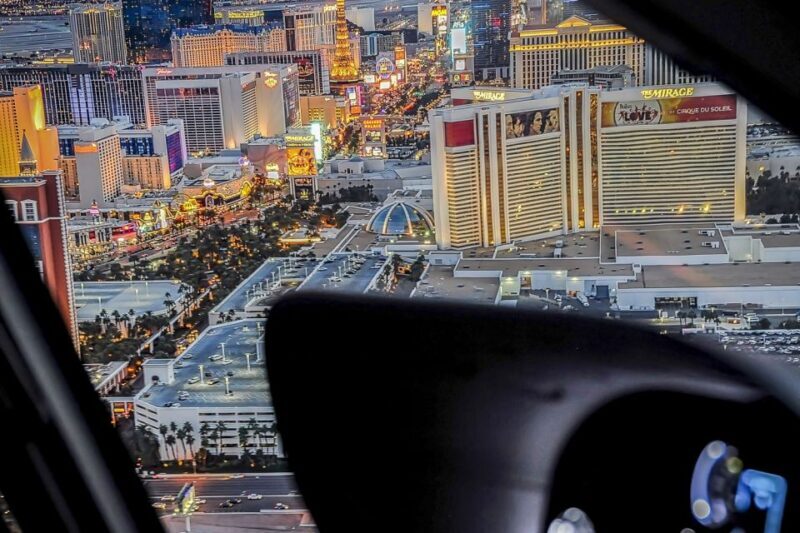 Las Vegas: Helicopter Night Flight over the Strip - The Logistics: Ease and Comfort