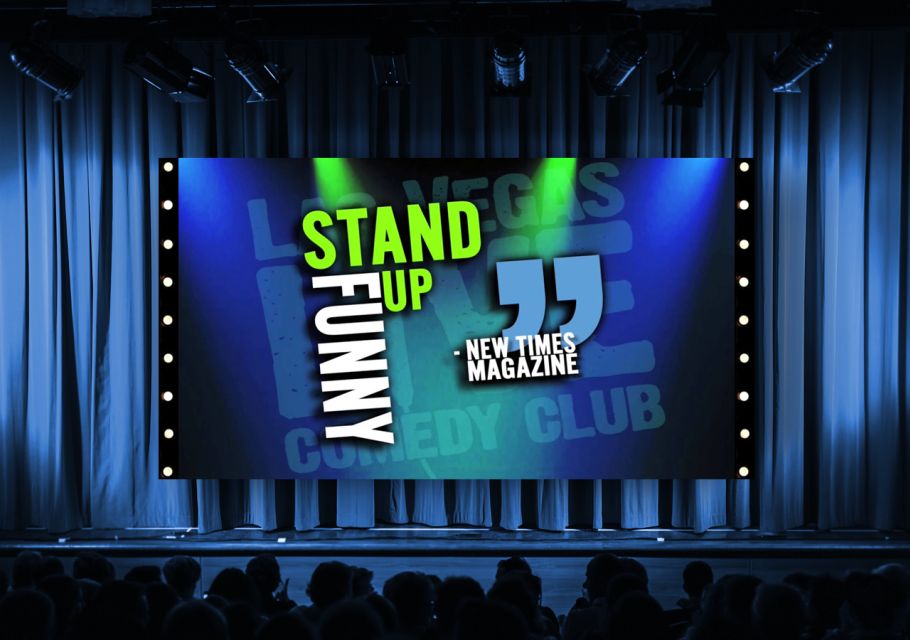 Las Vegas: Live Comedy Club Tickets - Inclusions
