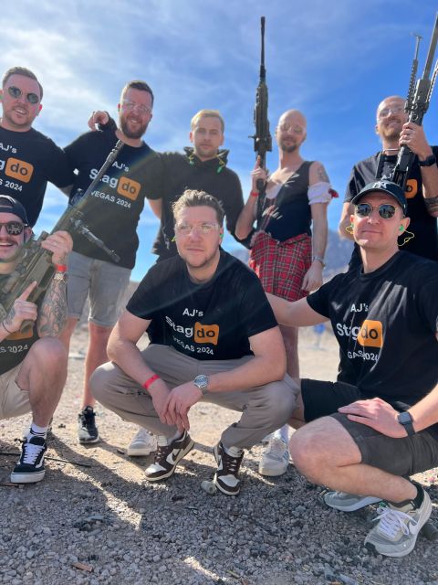 Las Vegas: Mojave Desert Shooting Experience With 3 Guns - Age Restrictions