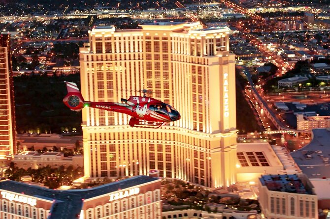 Las Vegas Night Flight Helicopter Review - Cancellation and Pricing
