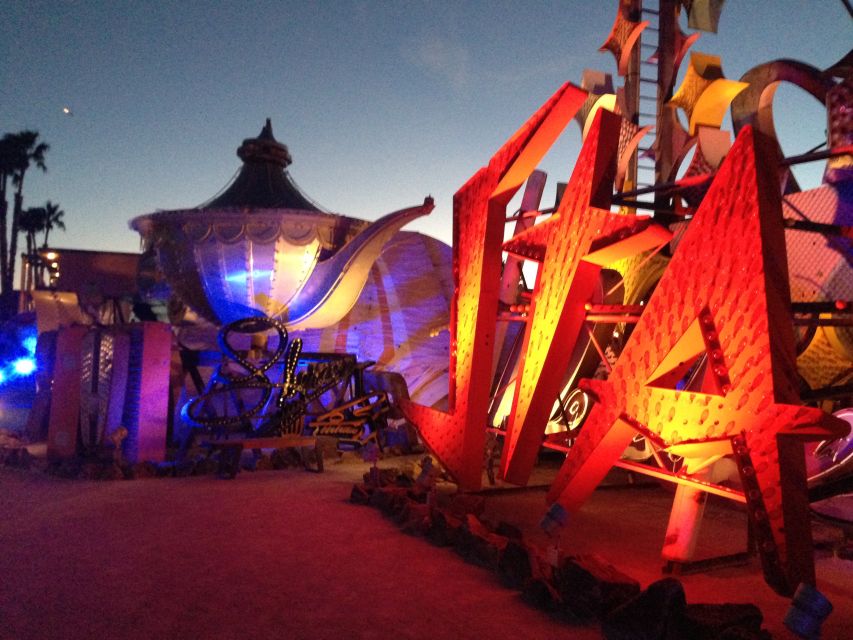 Las Vegas: Night Helicopter Flight and Neon Museum Tour - Brilliant! Audiovisual Spectacle