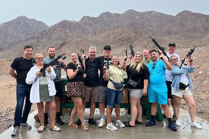 Las Vegas Outdoor Machine Gun and Rifle Shooting with Pickup - Key Points