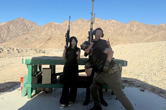 Las Vegas Outdoor Machine Gun and Rifle Shooting with Pickup - Firearms and Experience