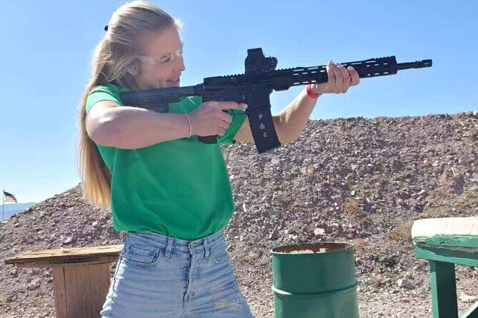 Las Vegas Outdoor Shooting with Full-Auto & Expert Instructor - Key Points