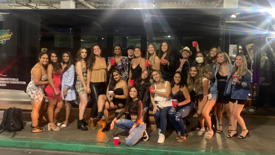 Las Vegas: Private Party Bus Tour of Vegas Strip W Champagne - Champagne Toast on the Bus