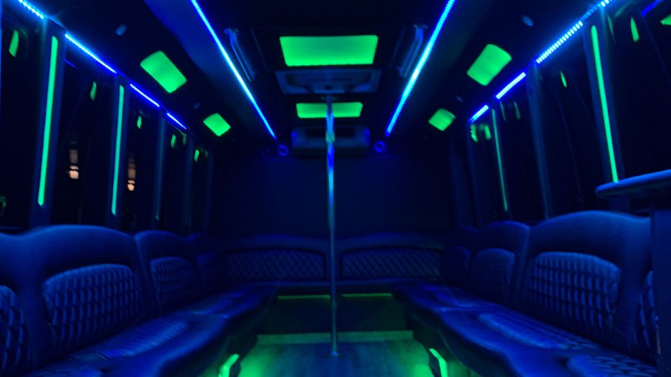 Las Vegas: Private Party Bus Tour of Vegas Strip W Champagne - Frequently Asked Questions