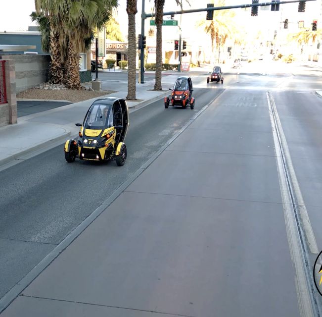 Las Vegas: Self-Drive Strip Tour in an Electric EVR Car - Location and Meeting Point
