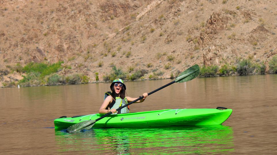 Las Vegas: SELF-DRIVE Willow Beach Emerald Cove Kayak Tour - History of Hoover Dam