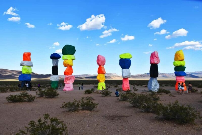 Las Vegas: Seven Magic Mountains Desert Tour - Key Points