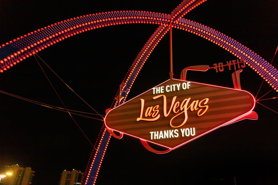 Las Vegas: Sightseeing Night Tour by Open-top Bus - Adult Night Tour Details