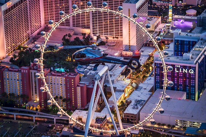 Las Vegas Strip Helicopter Night Flight With Optional Transport - Pricing Information