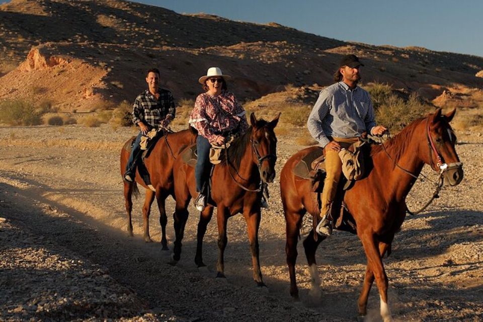 Las Vegas: Sunset Horseback Riding Tour With BBQ Dinner - Booking and Cancellation Policies